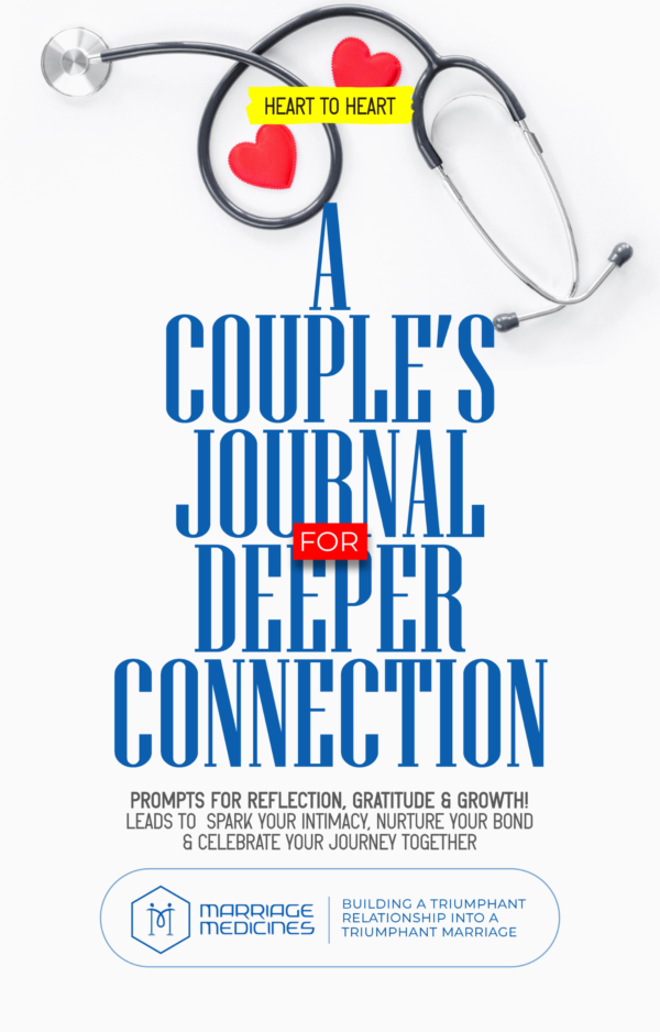 Heart to Heart - A Couple's Journal for Deeper Connection: Prompts for Reflection, Gratitude, & Growth!